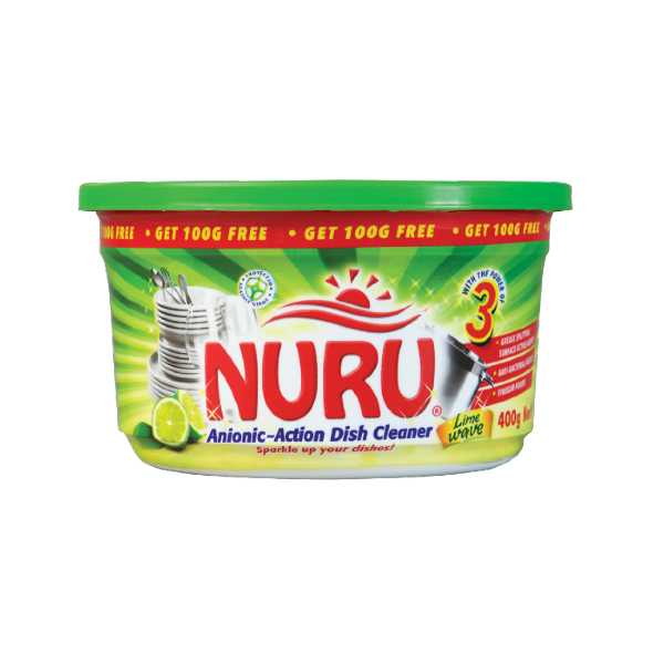 Nuru Dish Washing Paste – Lime Wave