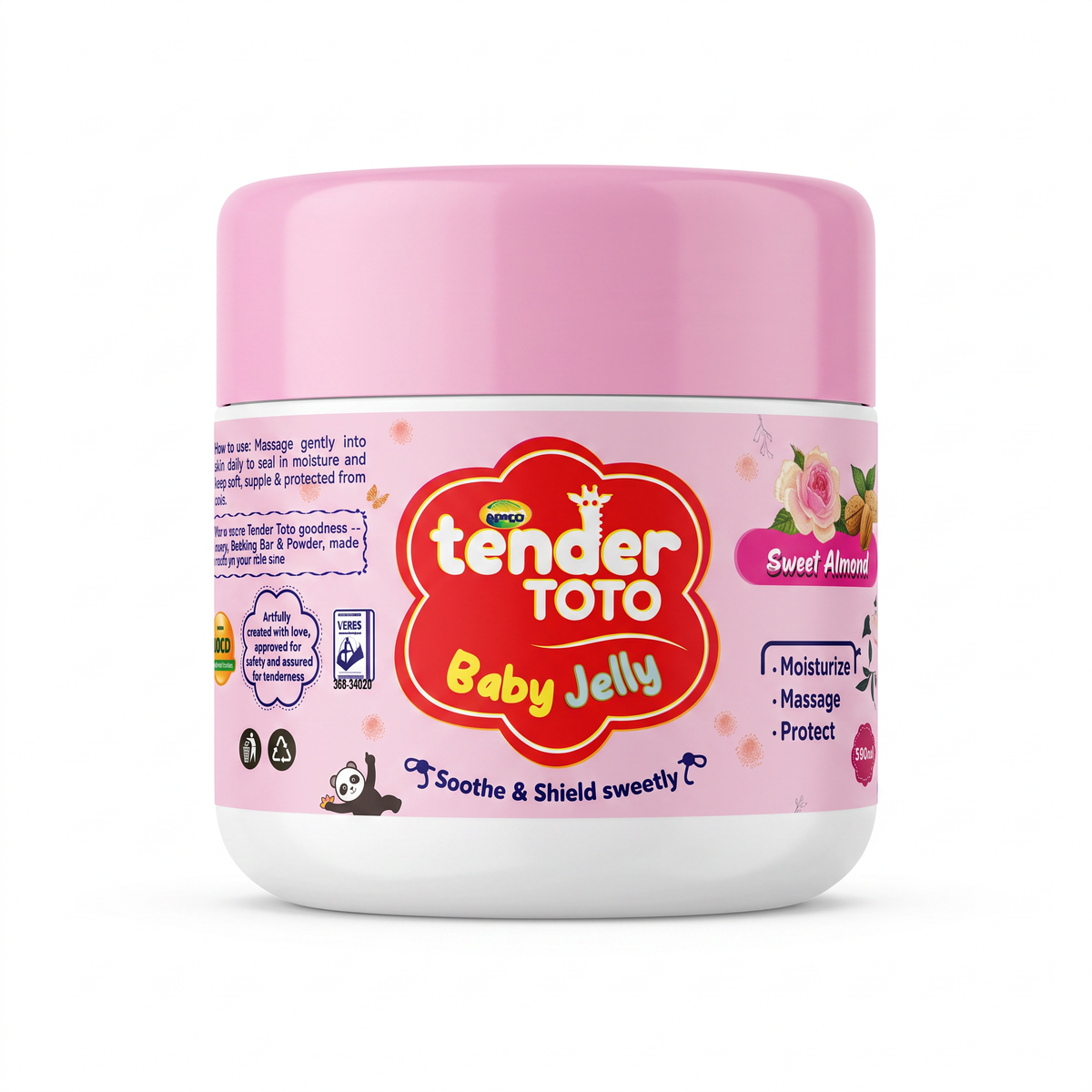 Tender Toto Baby Jelly - Almond & Rose
