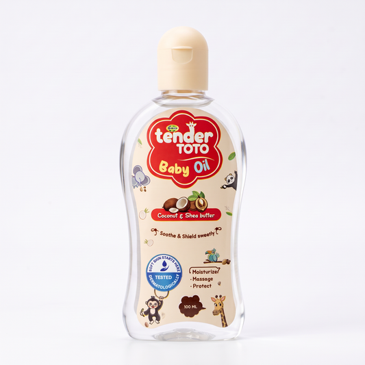 Tender Toto Baby Oil - Coconut & Shea Butter